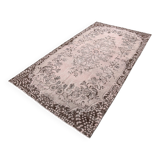 6' x 8' Pink Turkish Vintage Rug 199x287 cm