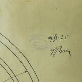 Technical drawing of Hartungs regulator, 1925