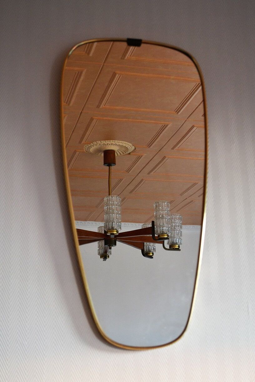 Mirror of 50-60 years 32x66cm