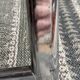 Paire de chaises pliantes italiennes en cannage