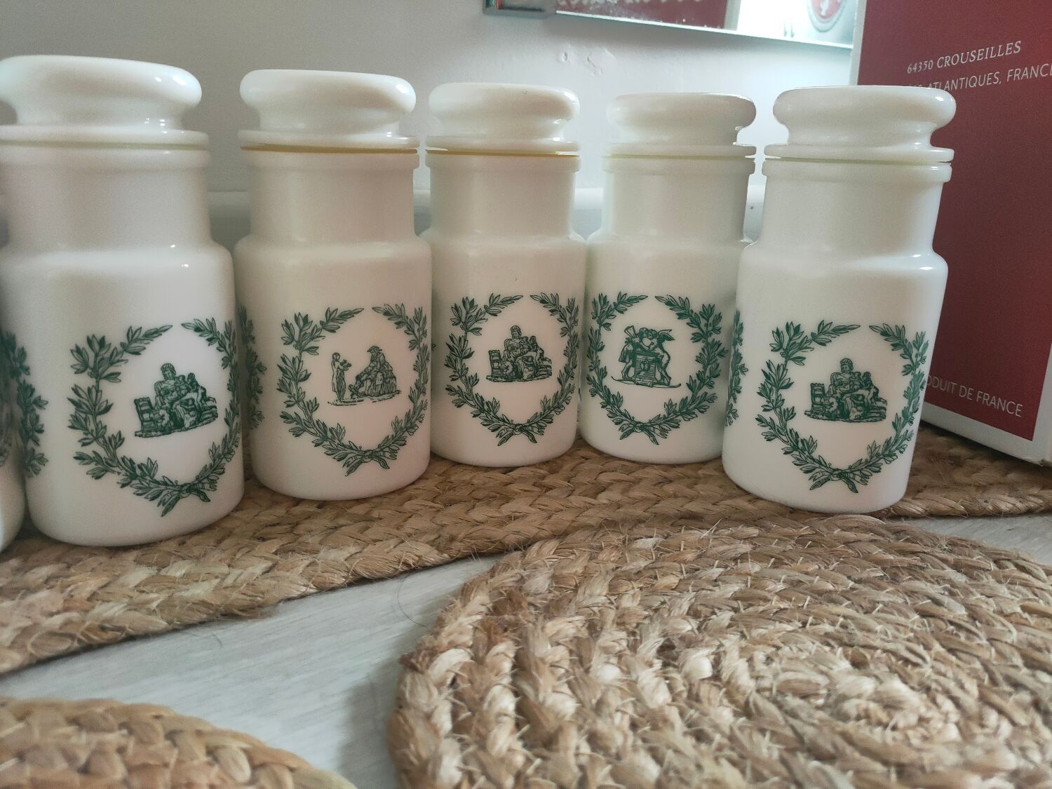 Apothecary jars
