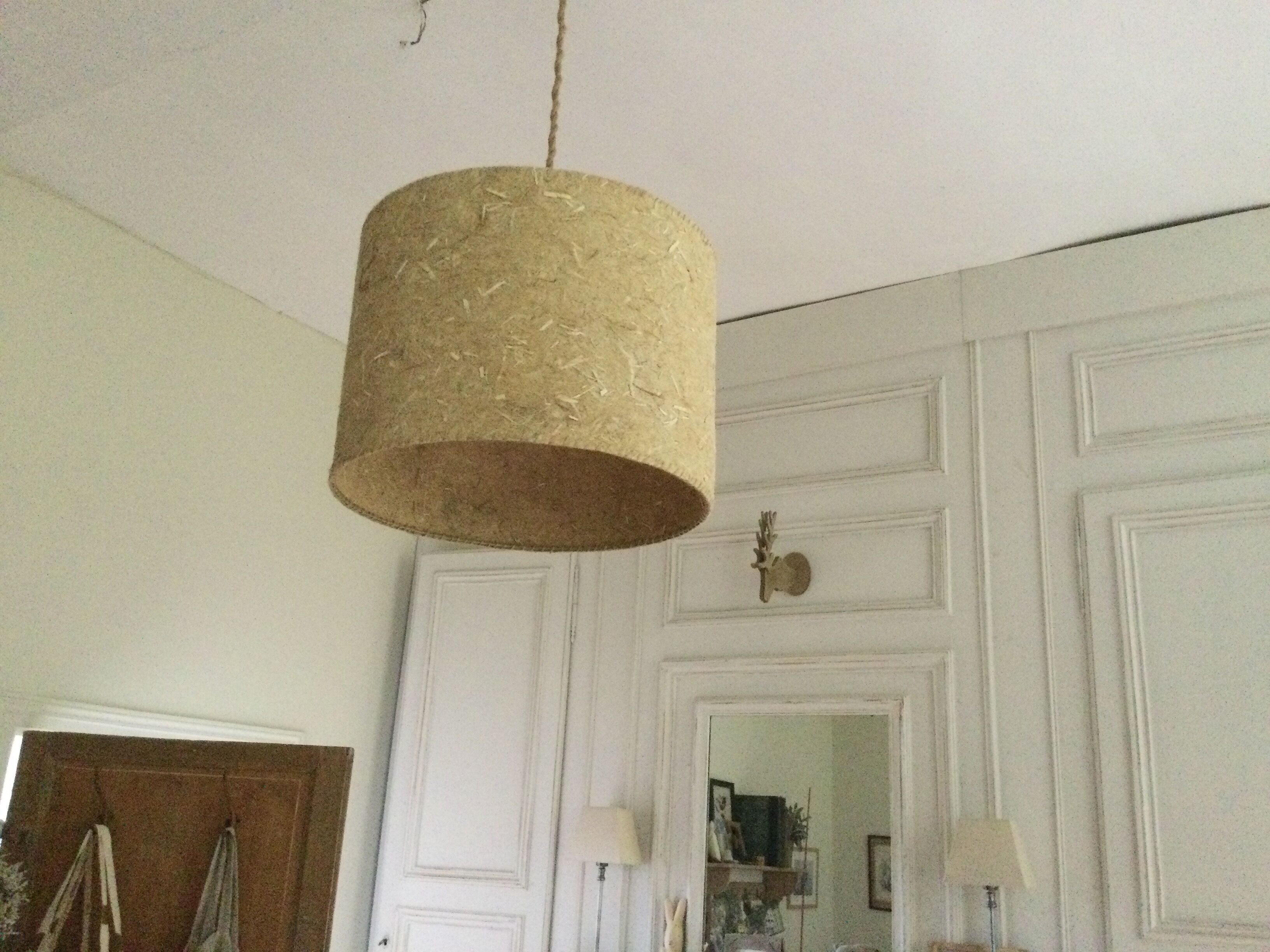 Hemp lampshade