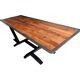 oak-steel table