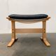 Siesta lounge chair set in Norwegian leather with ottoman by Ingmar Relling for Ekornes