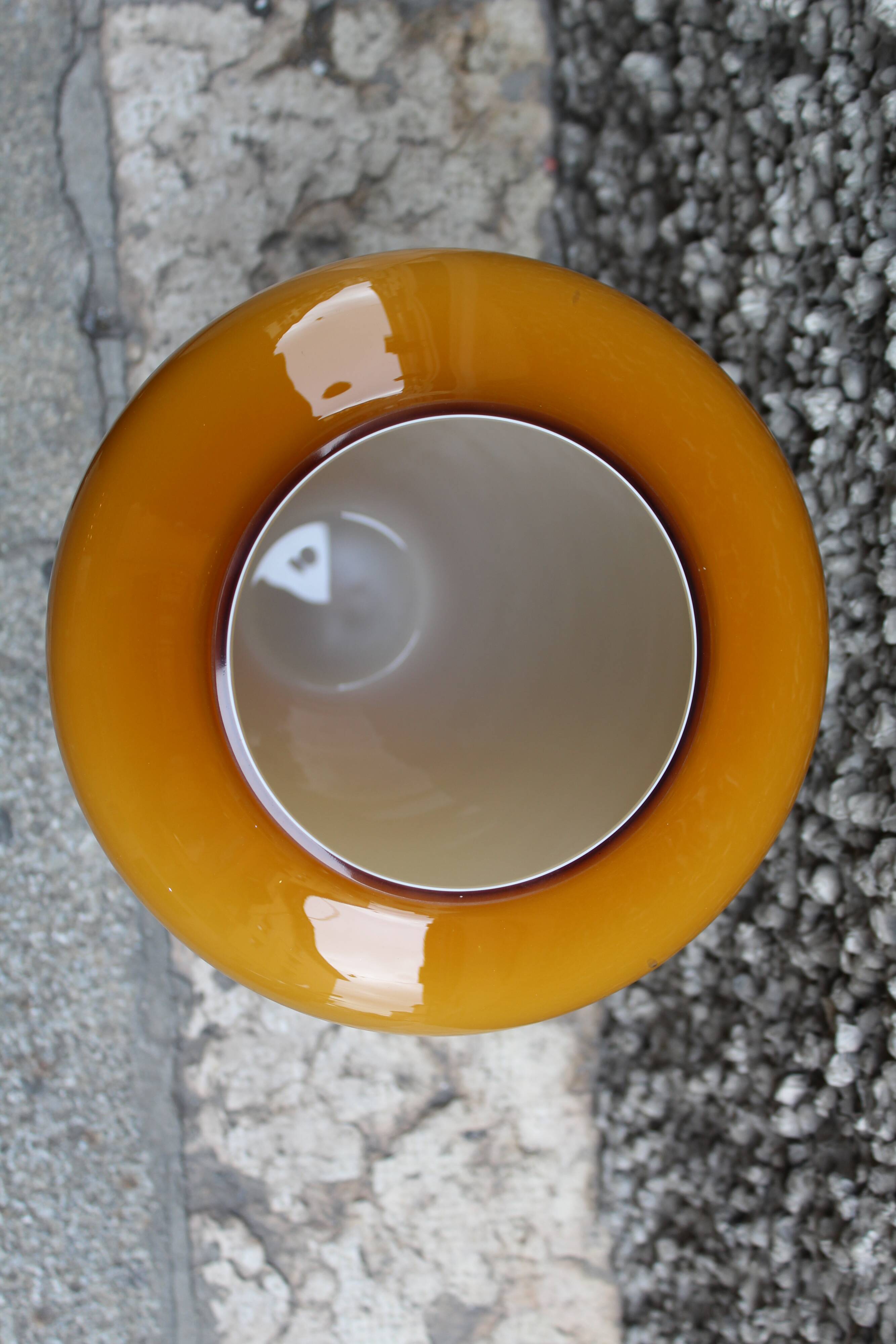 Italian Murano Glass Vase, 1970s