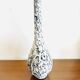 Vallauris blue and white ceramic soliflore vase signed Giraud - 636005