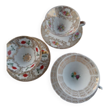 3 cups and saucers Bareuther