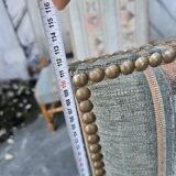 8 chaises en bois massif style Louis XIII