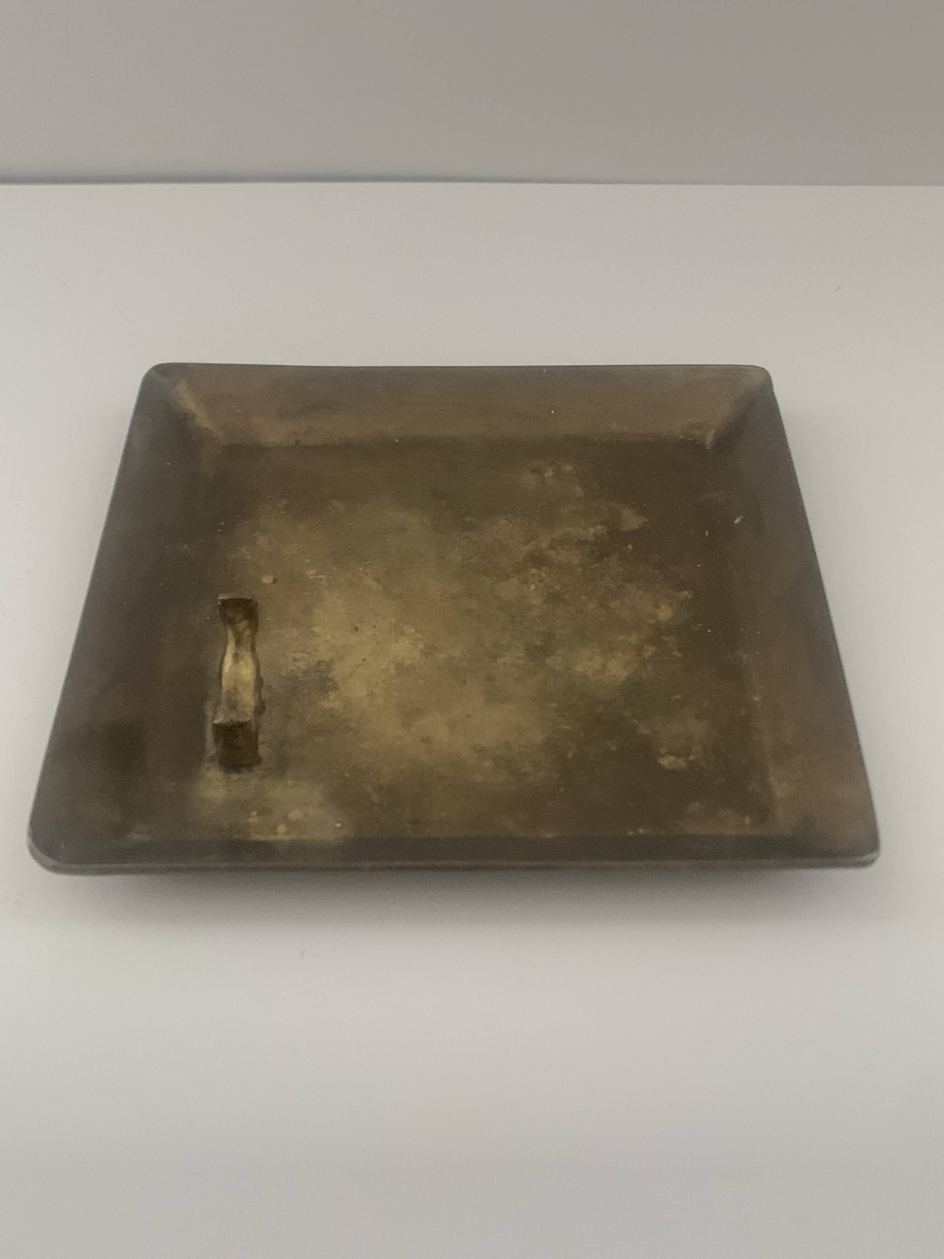 Schale Dish Tray Mod. 498 Georg von Mendelssohn Dresden Hellerau Bauhaus