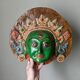 Tibetan wall mask handcrafted ethnic tribal decoration