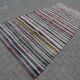 Vintage Turkish handmade rug 130x282 cm