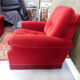 Vintage velvet club chair 50/60