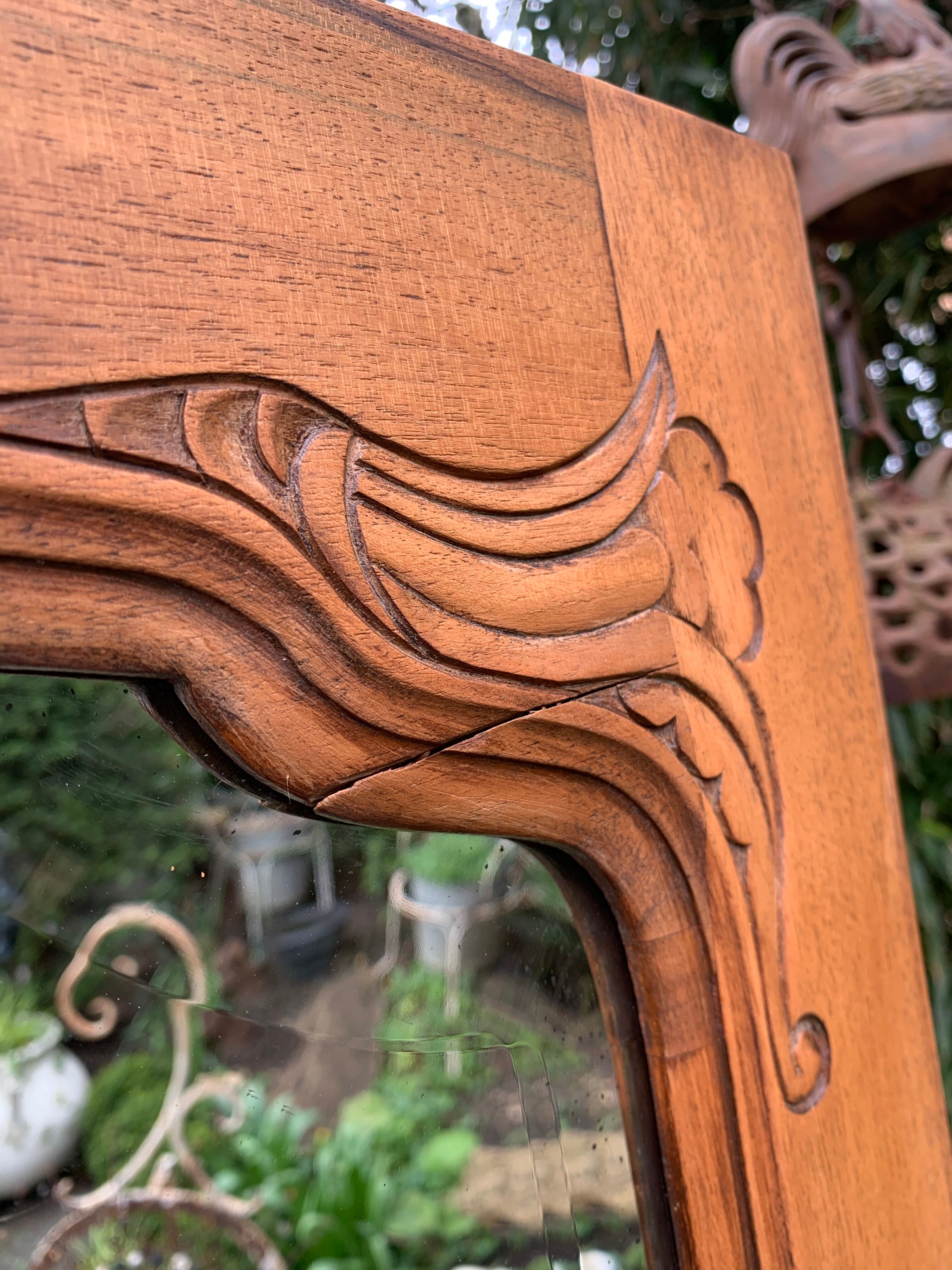 Art deco mirror 74x175cm