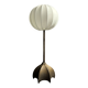 Large Dutch Brutalist Bronze Cocoon Table Lamp, 1990s