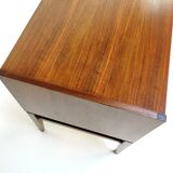 Mid century french walnut sideboard chest of drawers by John Herbert, 1960s