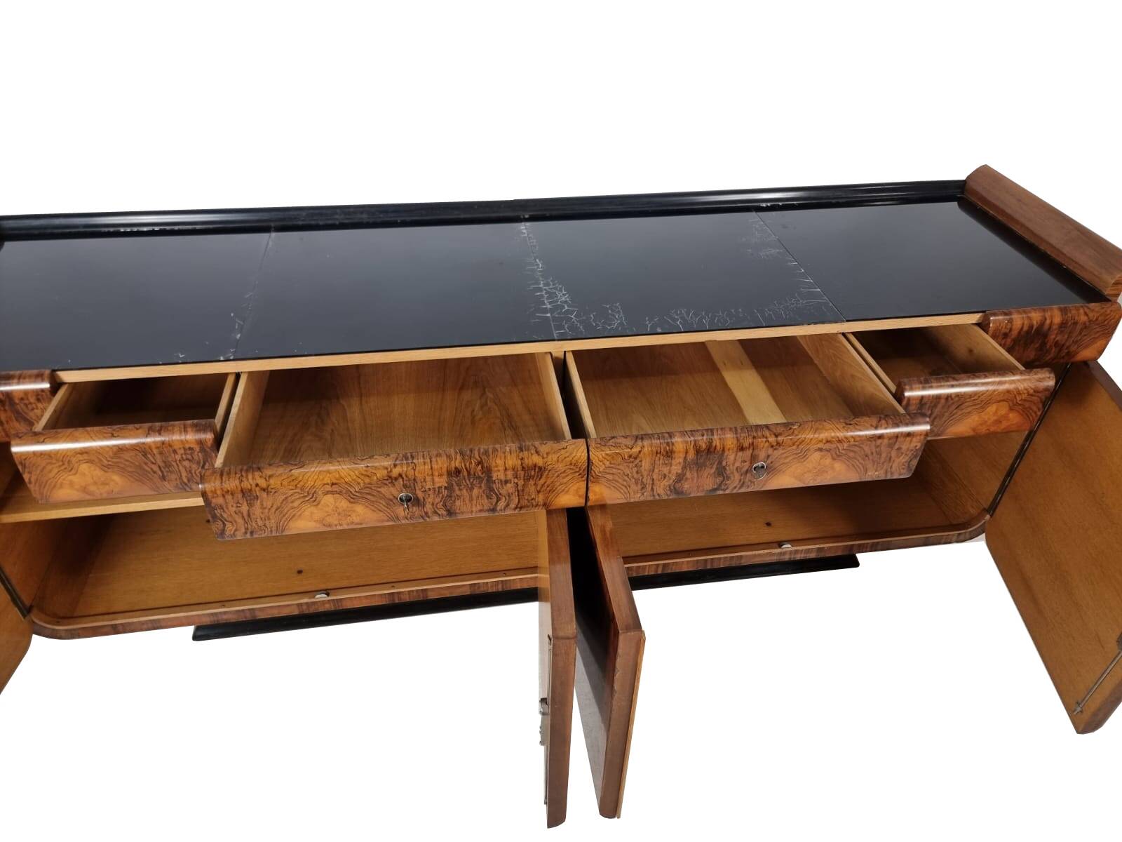 Sideboard Tulip by Jindřich Halabala for UP Závody 1940s