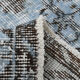 5x8 faded blue handmade turkish rug 260x150cm