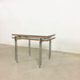 Lot of 2 modernist stackable tables by Trix & Robert Haussmann of 1957