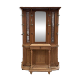 Large mahogany entrance wardrobe