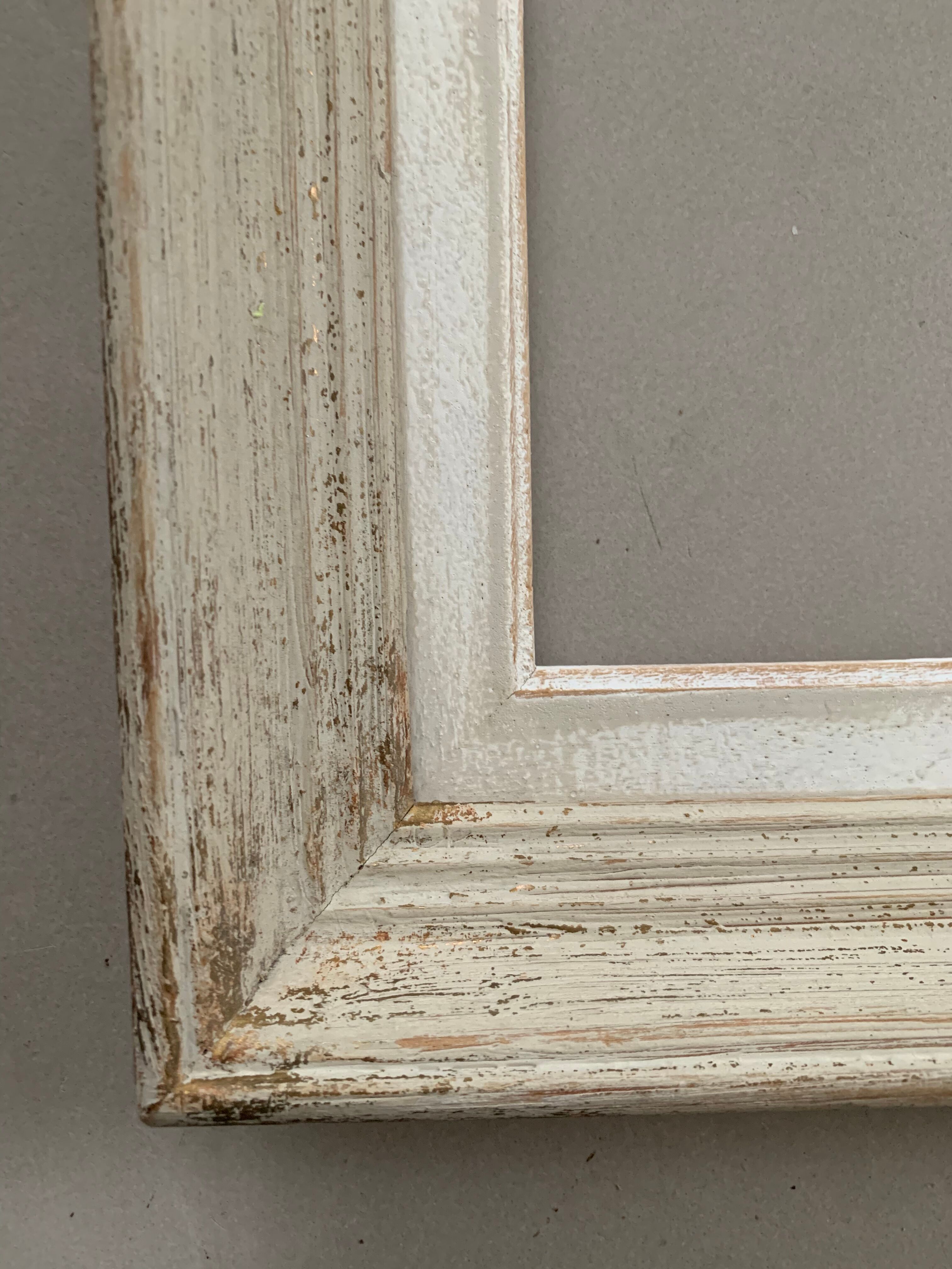 Old frame patinated 46x38 cm