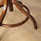 Wooden parrot coat rack on foot