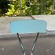 Vintage pastel blue/sea green Formica chair — Retro 50s/60s