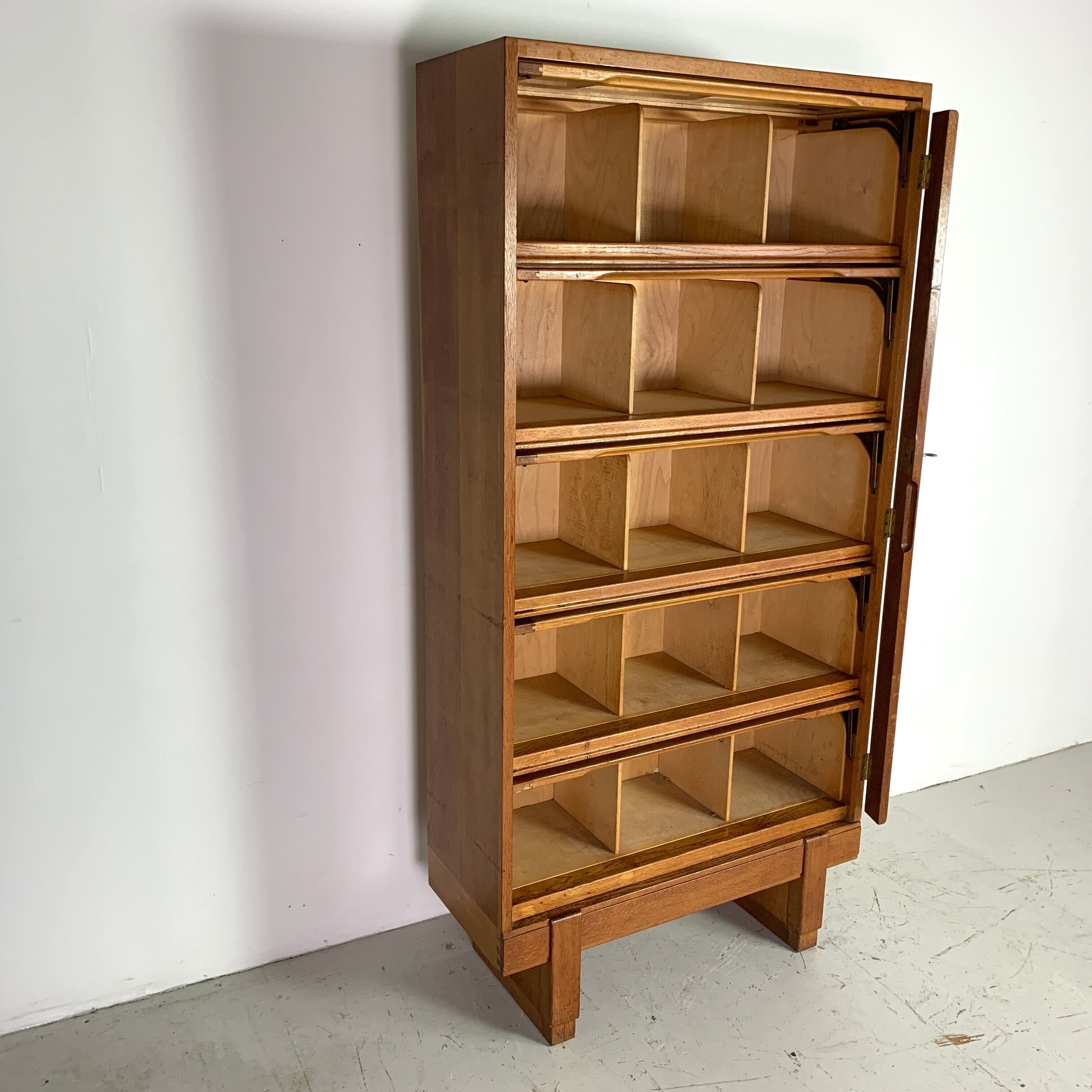 Vintage 1950s staverton bookcase