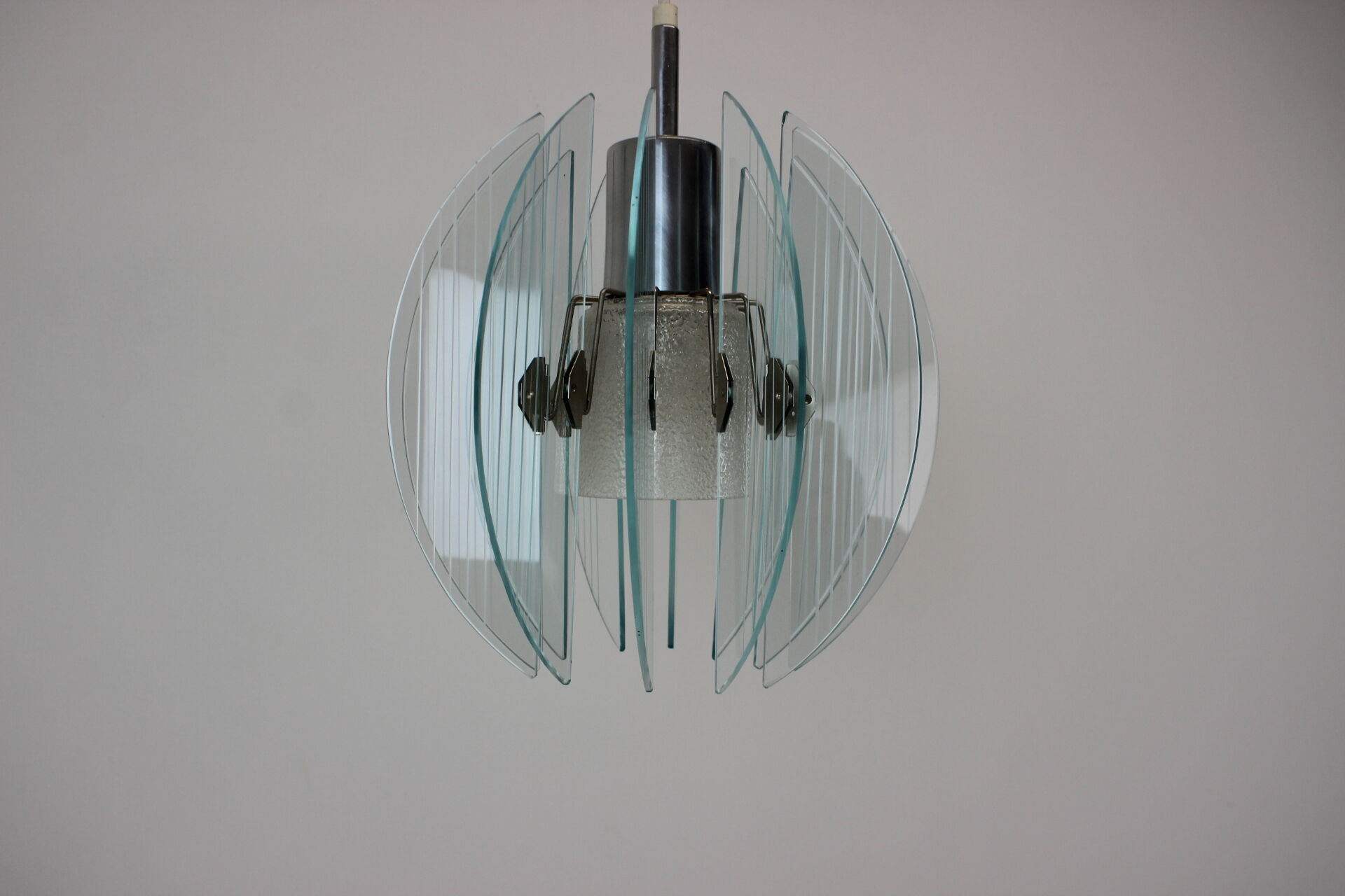 Suspension en verre, années 1960