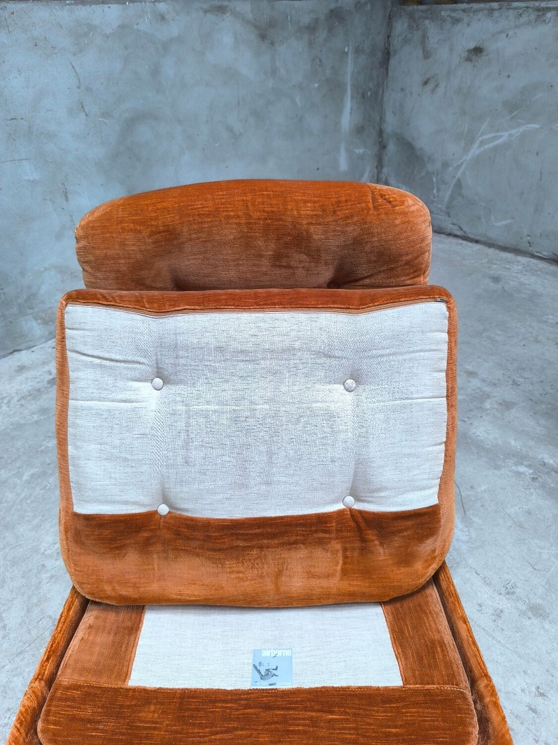 Airborne vintage armchair by Michel Cadestin