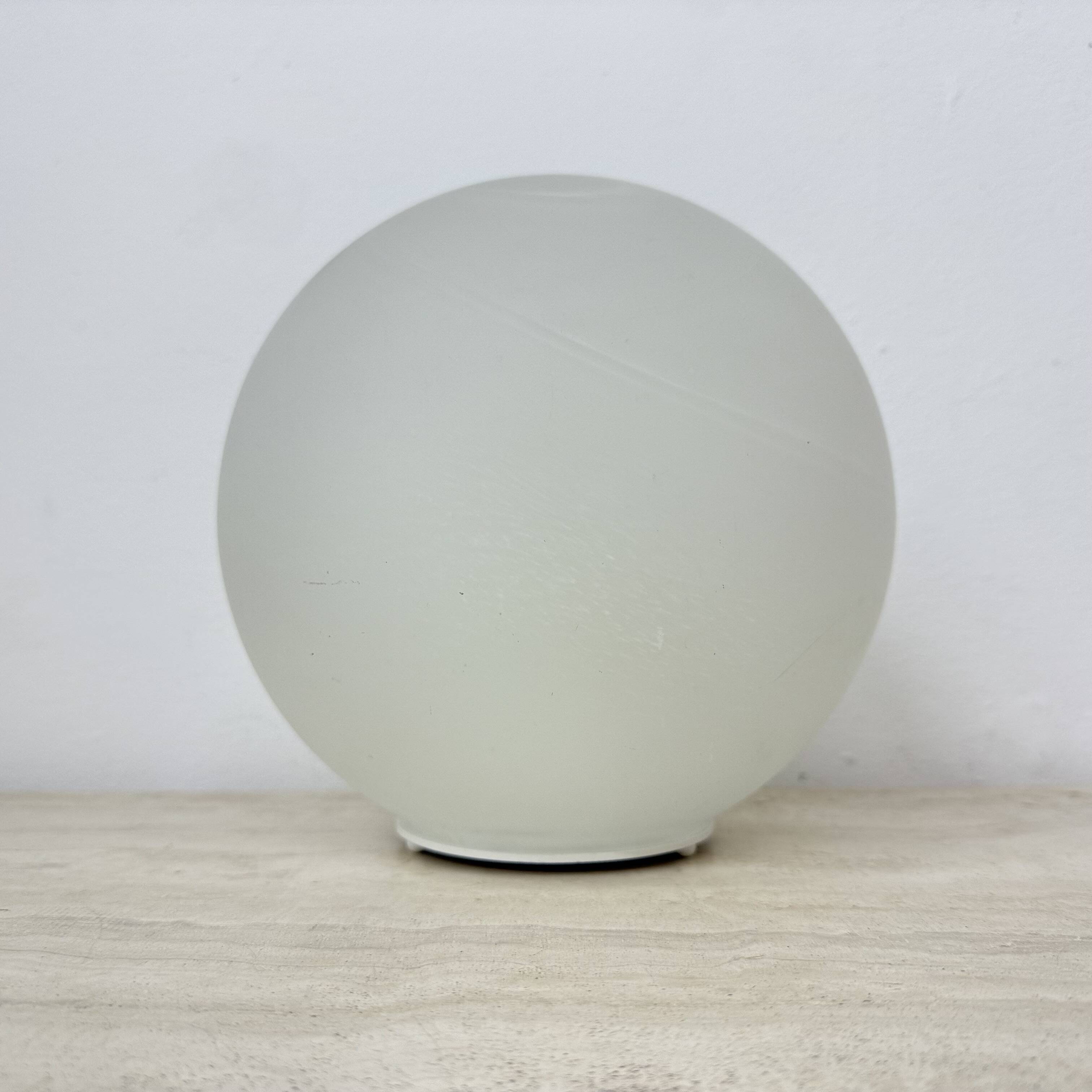 Vintage Wofi leuchten glass table lamp Mars