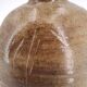 Stoneware bottle vase by Jean Michel Doix