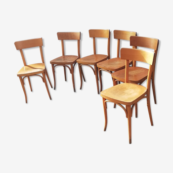 Set of 6 chairs bistrot Thonet