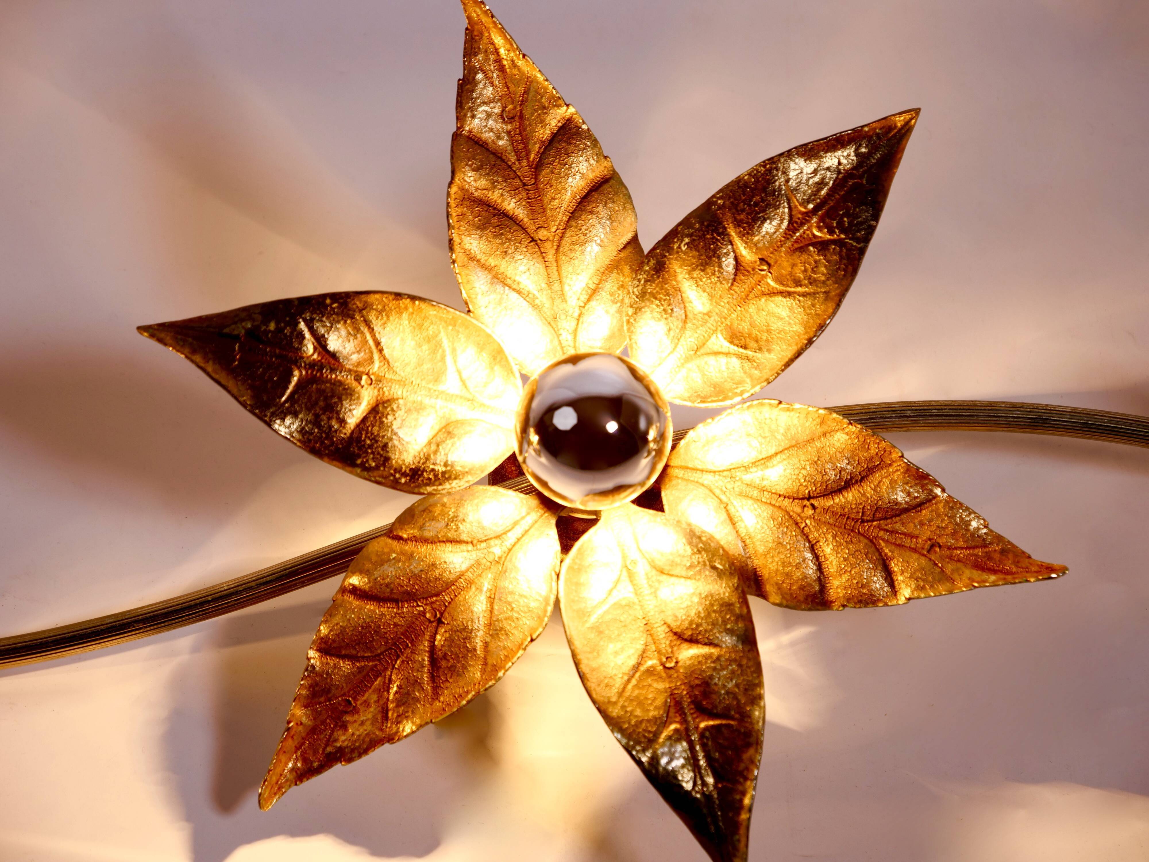 Wall or ceiling lamp Willy Daro for massive belgium