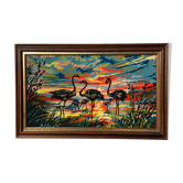 Canevas flamands roses