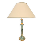 Regency Italian Glazed Ceramic Table Lamp, 1970s