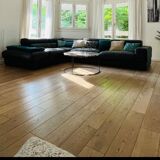 Canapé d’angle cuir noir Roche Bobois