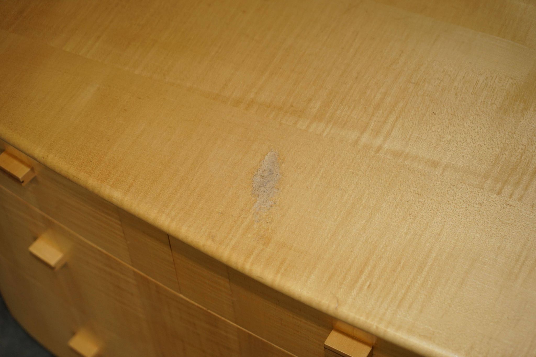 Sublime Buffet in Satin Birch by Baxter & Lee, Oak, Art Deco
