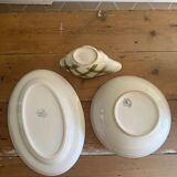 Set of dishes Moulin des loups