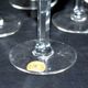Series of 6 antique wine glasses in blown glass from meisenthal 1900 12.5 cm