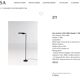 Gino Sarfatti reading floor lamp model 1086 Arteluce, 1961