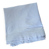 Antique embroidered duvet cover