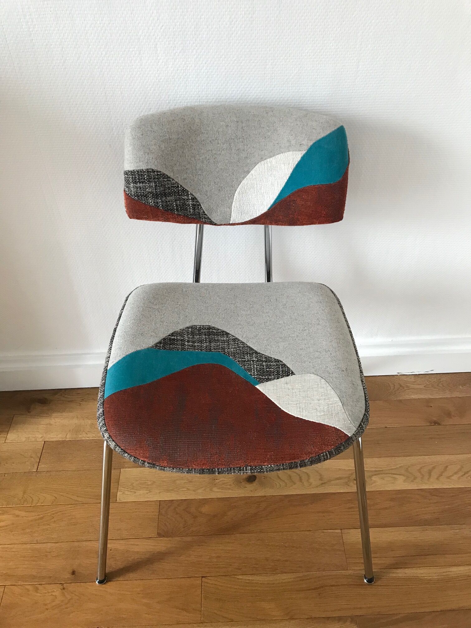 Sonia Laudet fabric chairs from the "Landscapes" series
