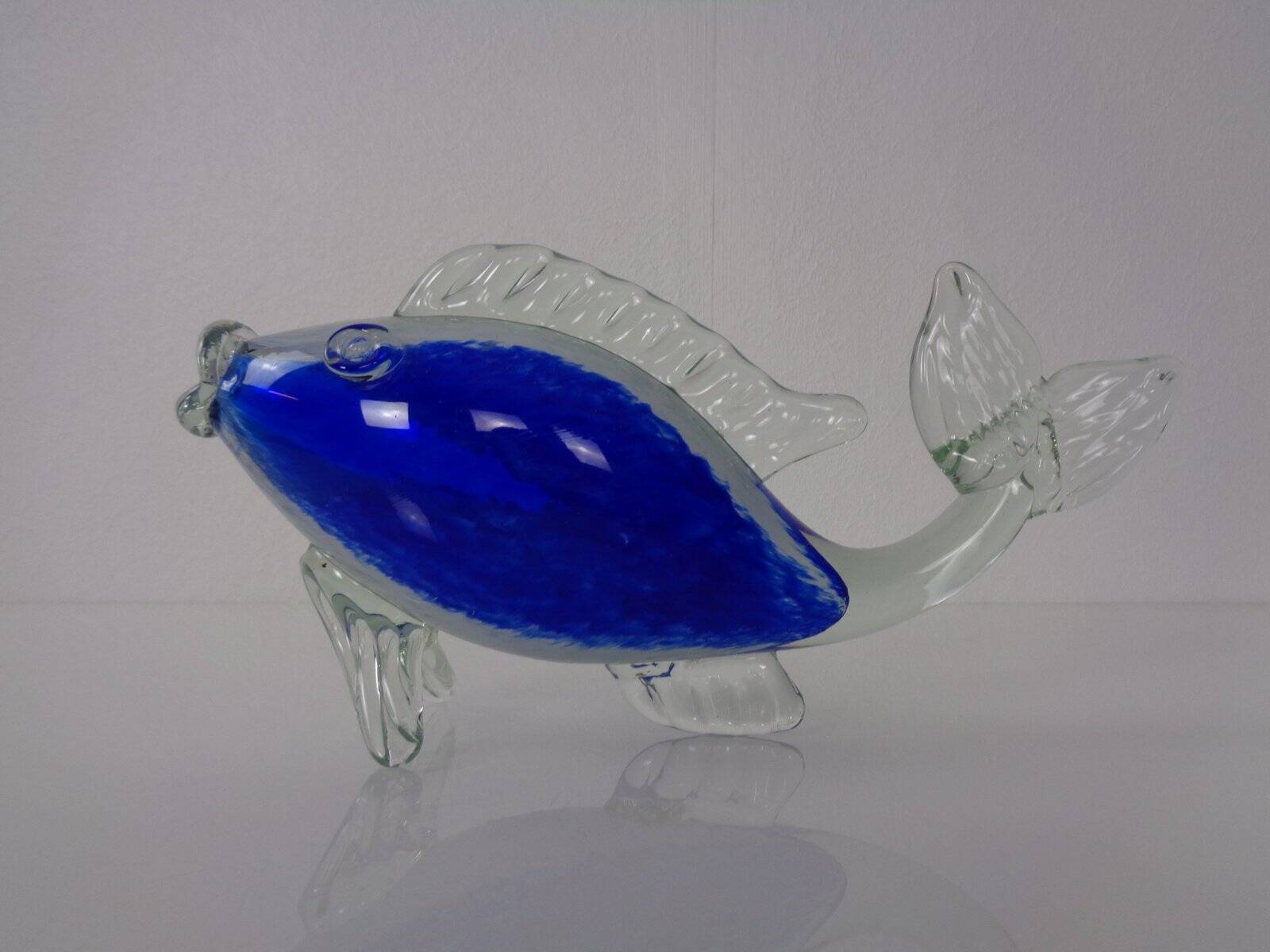 Italian Murano Glass Fish by Fratelli Toso, Italy, 1960s