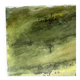 Watercolour landscape river with bridge