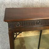 Showcase mahogany XIX