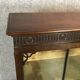 Showcase mahogany XIX