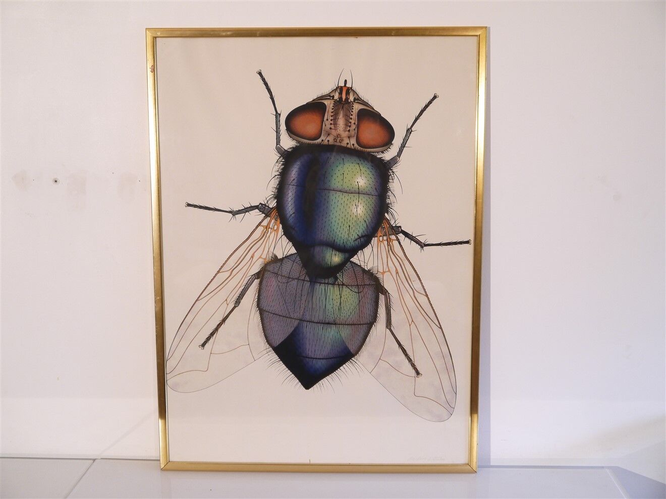 Vintage serigraphy by Anders Osterlin