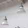 Luminaires suspendus Holophane, 1950, ensemble de 2