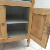 Beautifully crafted Louis XVI style bookcase in wood.