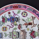 Ancienne assiette porcelaine peinte chinoise